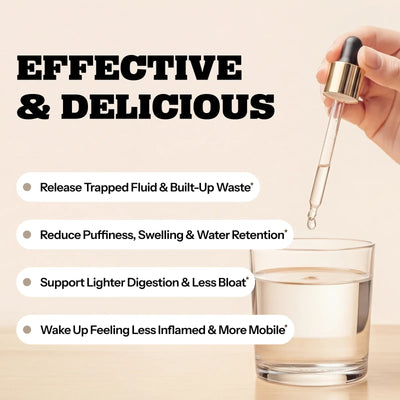 Lymphatic Drainage Drops - Release Trapped Fluid